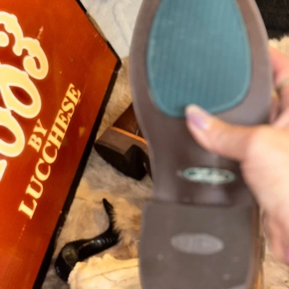 Brand New One of a Kind Custom Womens Lucchese Boots, 7B - Picture 8 of 16